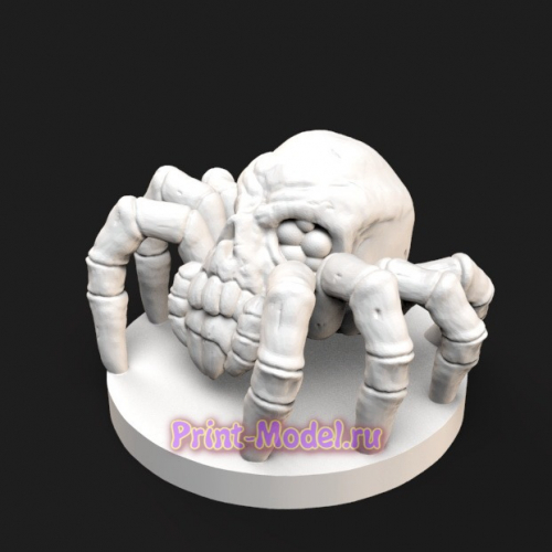 Паук на подставке 3d модель бесплатно