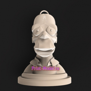 Мистер Sad Homer 3d model