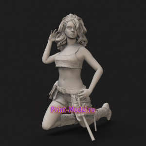 Мисс Нико 3D модель
