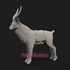 Горный козел 3D модель