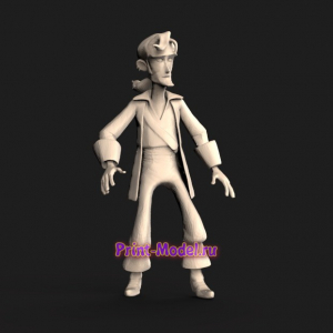 Mr. Guybrush 3d модел printer