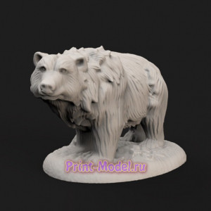 Медведь 3D модель скачать бесплатно
