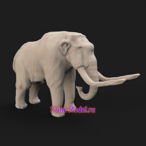 Мамонт модель для 3D принтера