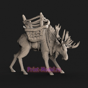 Лось 3d модель скачать бесплатно