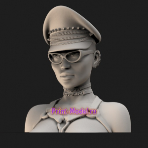 Девушка доминатор 3D модель