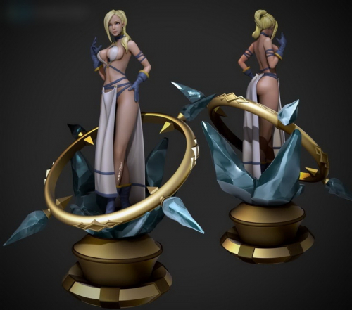 Minfilia Warde Fantasy character model