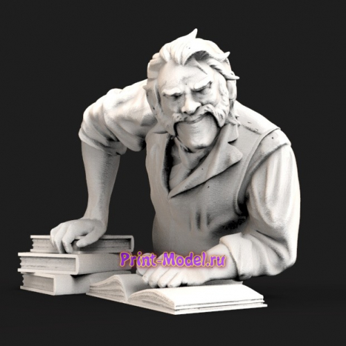 Библиотекарь 3D модель
