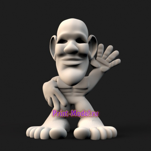 Мистер Хибби Джибби 3D модель