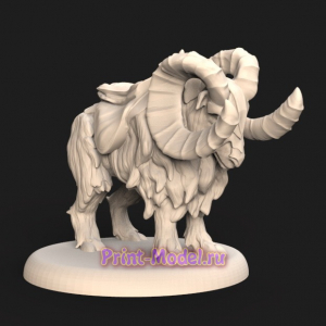 Баран 3D модель для скачивания