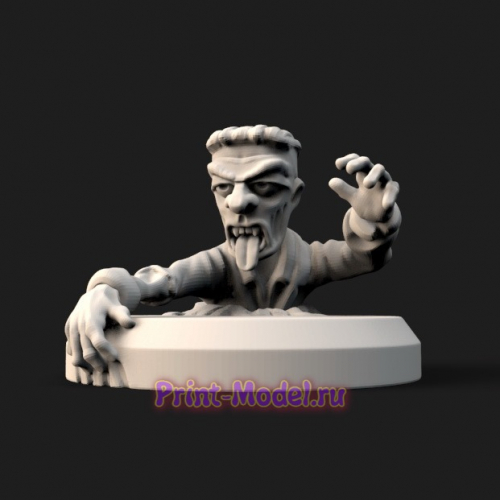 Зомби 3D модель для принтера