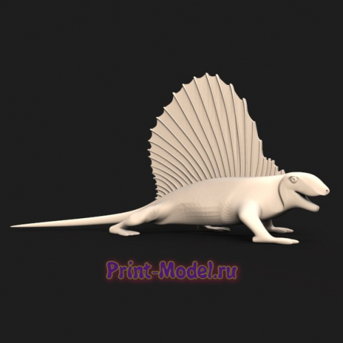 Игуана 3D модель