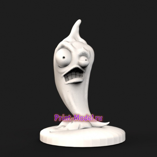 Злой перчик 3D модель