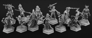 Воины RPG 3d модель
