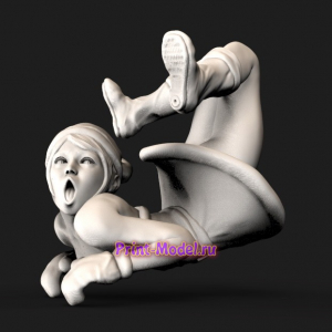 Снегурочка 3D модель