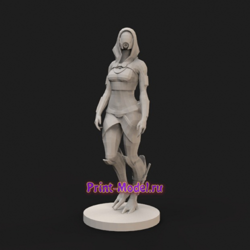 Девушка фентези 3D модель