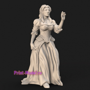 Принцесса модель 3D