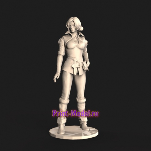 Мисс Трисс 3d модель