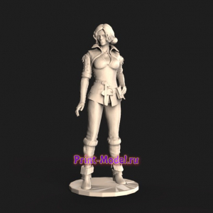 Мисс Трисс 3d модель
